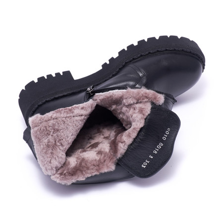 Черевики жіночі Welfare 0010-8018 KRK 3.303 BLACK LEATHER