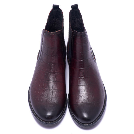 Черевики жіночі Marco Tozzi 2-2-25376-35 571 BORDEAUX CROCO