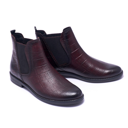 Черевики жіночі Marco Tozzi 2-2-25376-35 571 BORDEAUX CROCO