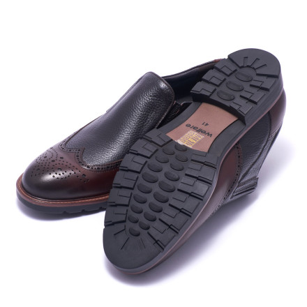 Туфлі чоловічі Welfare 424061111/D.BRN/43