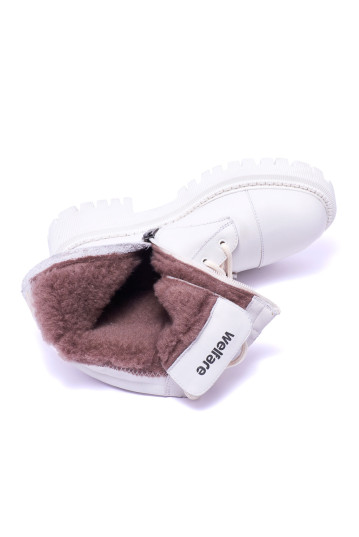 Черевики жіночі Welfare 22652 White LTHR