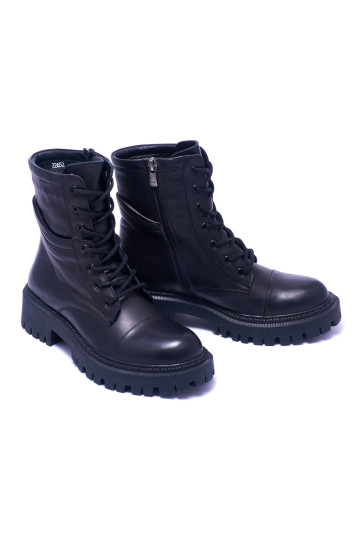 Ботинки женские Welfare 22652 Black LTHR