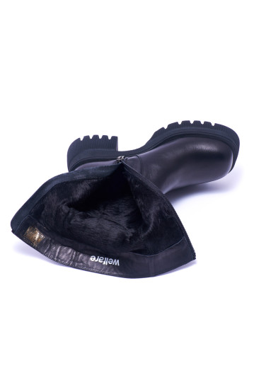 Черевики жіночі Welfare 2317 Black LTHR