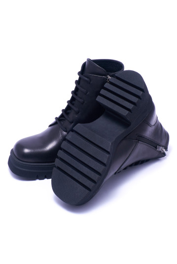 Черевики жіночі Welfare 2319 Black LTHR