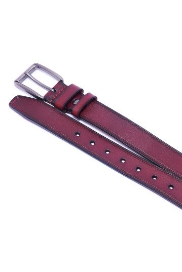 Ремінь чоловічий Welfare 1517 D.RED