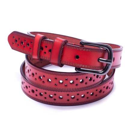 Ремінь жіночий Welfare 23035 D.RED