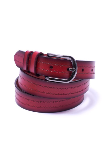 Ремень женский Welfare L28177 D.RED