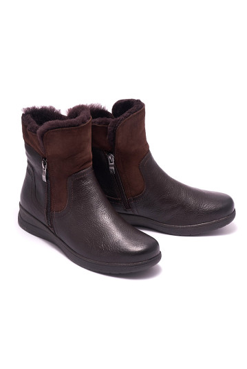 Черевики жіночі Caprice 9-9-26352-27 337 DK BROWN NAPPA