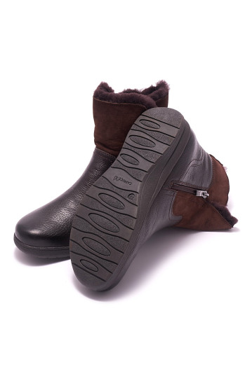 Черевики жіночі Caprice 9-9-26352-27 337 DK BROWN NAPPA