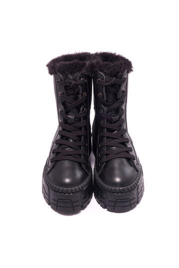 Черевики жіночі Tamaris 1-1-26841-37 003 BLACK LEATHER