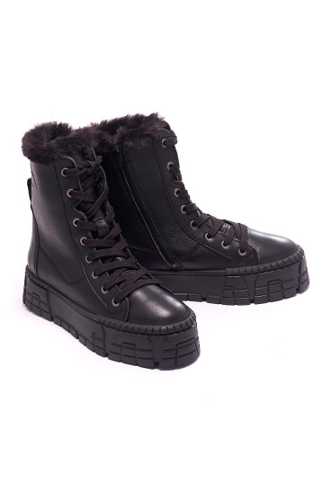 Черевики жіночі Tamaris 1-1-26841-37 003 BLACK LEATHER