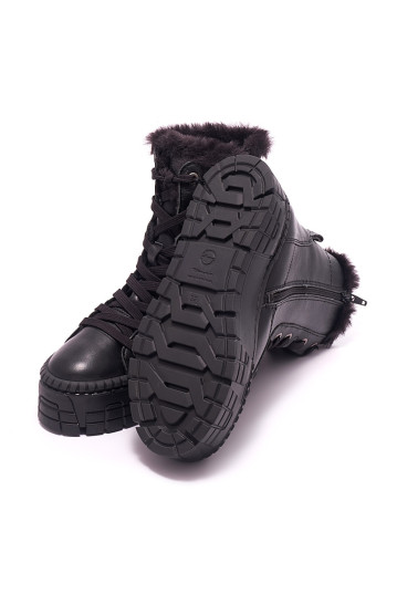 Черевики жіночі Tamaris 1-1-26841-37 003 BLACK LEATHER