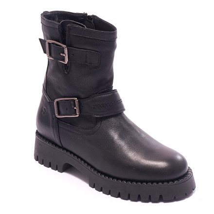 Черевики жіночі Tamaris 1-1-26939-37 003 BLACK LEATHER