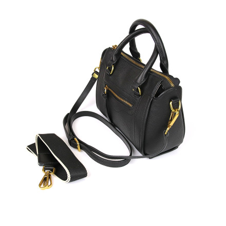 Жіноча сумка Welfare 6022 BLK (ВЛ 2022)