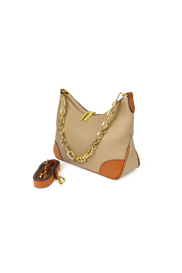 Сумка женская Welfare 6068 KHAKI/BROWN
