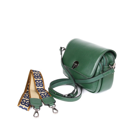 Жіноча сумка Welfare 6016 GREEN (ВЛ 2022)