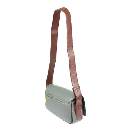 Жіноча сумка Welfare 6341 GREEN/BROWN