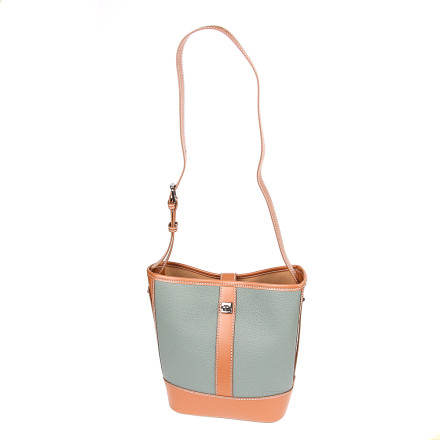 Жіноча сумка Welfare 8355 D.GREEN/BROWN