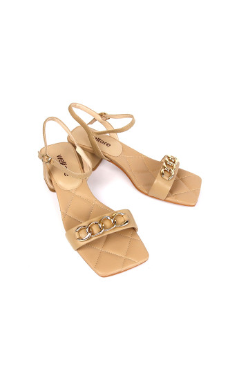 Босоножки женские Welfare 481146111/BEIGE/44
