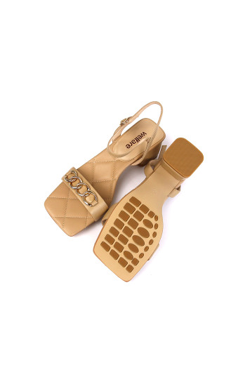 Босоножки женские Welfare 481146111/BEIGE/44