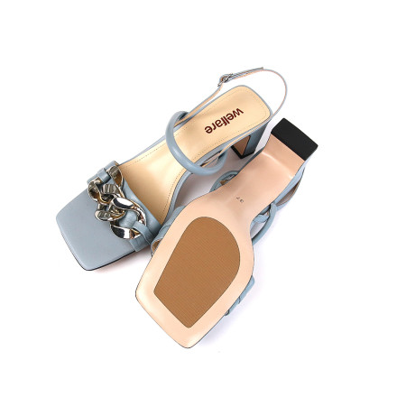 Босоніжки жіночі Welfare 481126111/L.BLUE/44