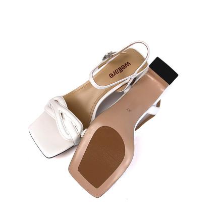 Босоніжки жіночі Welfare 481126311/WHITE/44