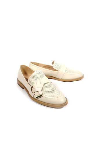 Лоферы женские Welfare 481074111/L.BEIGE/44
