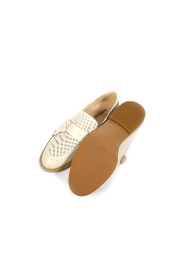 Лоферы женские Welfare 481074111/L.BEIGE/44
