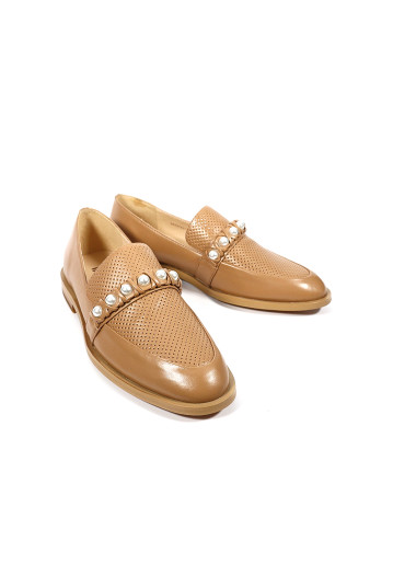 Лоферы женские Welfare 481074311/D.BEIGE/44