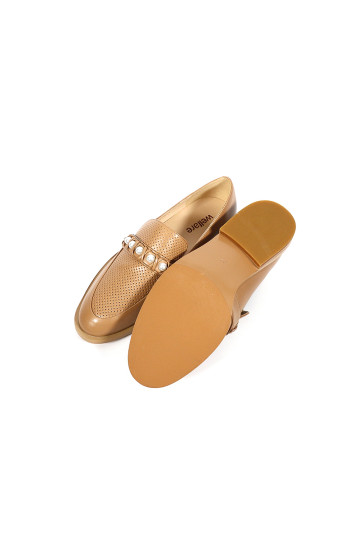 Лоферы женские Welfare 481074311/D.BEIGE/44