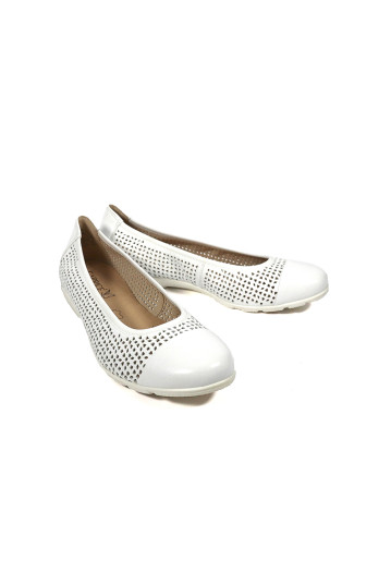Балетки жіночі Caprice 9-9-22151-28 102 WHITE NAPPA