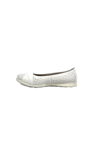 Балетки жіночі Caprice 9-9-22160-28 160 WHITE SOFTNAP.
