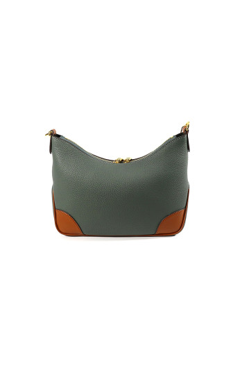 Жіноча сумка Welfare 6068 D.GREEN/BROWN