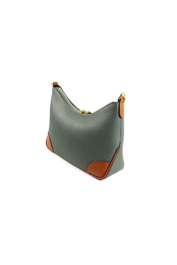 Жіноча сумка Welfare 6068 D.GREEN/BROWN