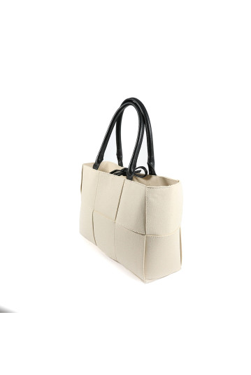 Жіноча сумка Welfare 8768 WHITE/BLK
