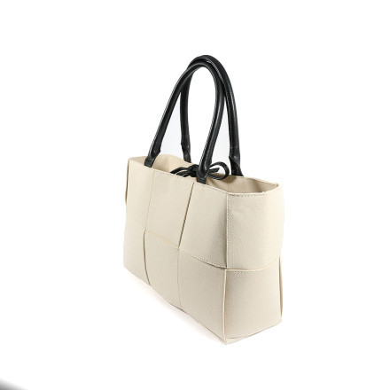 Жіноча сумка Welfare 8768 WHITE/BLK