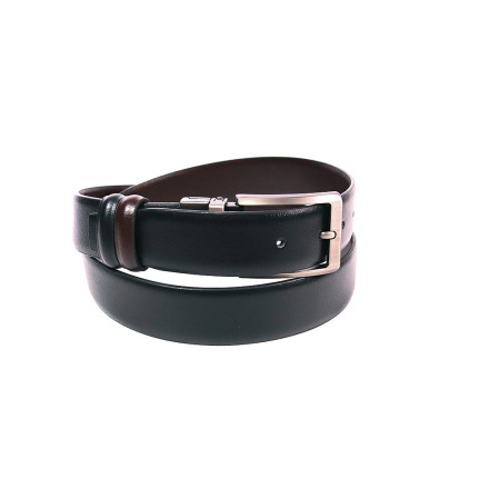 Ремінь чоловічий Welfare COS-15 BLK/BROWN