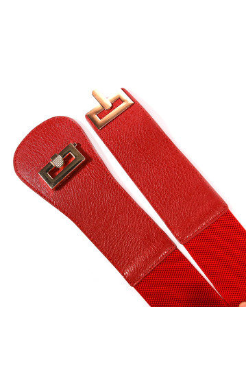 Ремінь жіночий Welfare LAV-20 RED