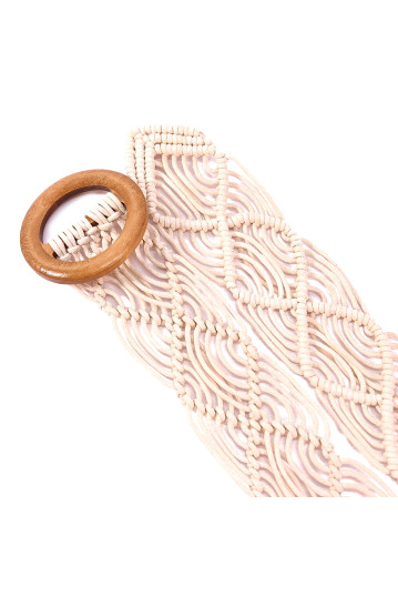 Ремінь жіночий Welfare LAV-31 WHITE