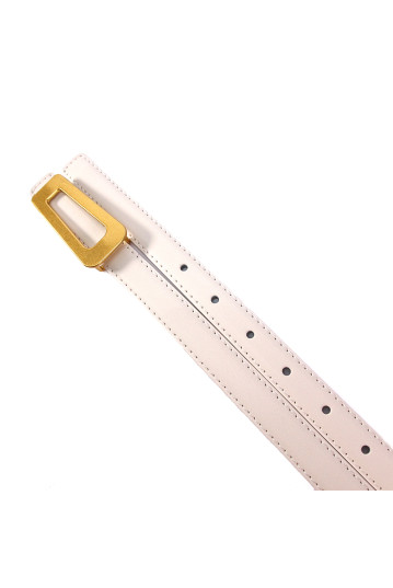 Ремінь жіночий Welfare LAV-43 WHITE