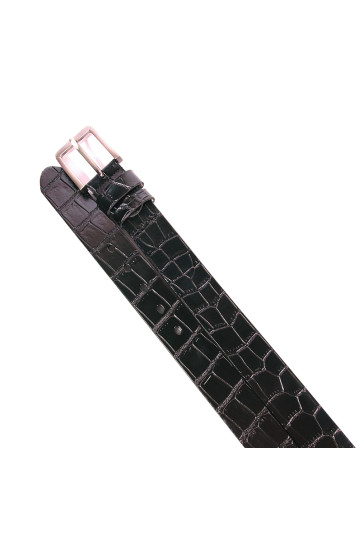 Ремінь чоловічий Welfare COS-6 BLK (ВЛ 2022)