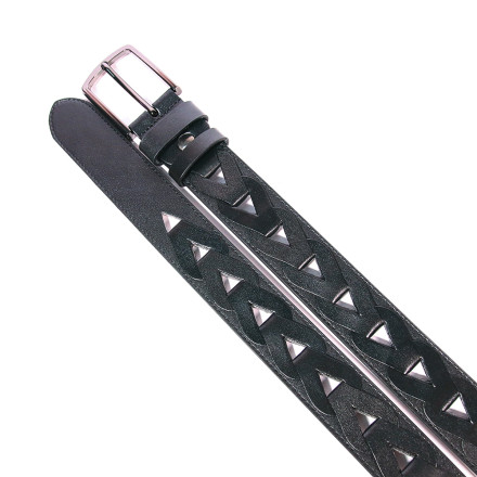 Ремінь чоловічий Welfare COS-16 BLK