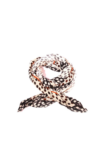 Шарф жіночий Welfare ZI-05 BLK/BEIGE