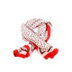 Шарф жіночий Welfare ZI-12 WHITE/RED