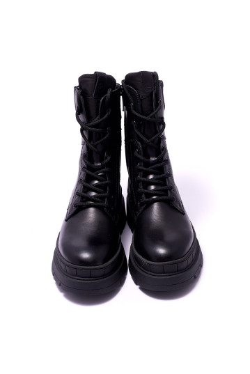 Ботинки женские Tamaris 1-1-25209-29 003 BLACK LEATHER