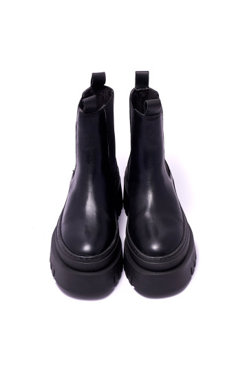 Черевики жіночі Tamaris 1-1-25494-29 016 BLK LEATH. UNI