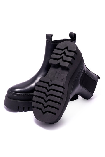 Черевики жіночі Tamaris 1-1-25494-29 016 BLK LEATH. UNI