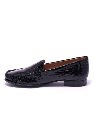 Туфли женские Caprice 9-9-24250-29 065 BLACK CROCO PA