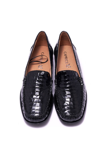 Туфли женские Caprice 9-9-24250-29 065 BLACK CROCO PA