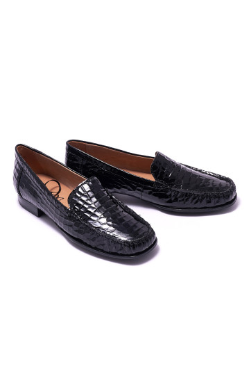 Туфли женские Caprice 9-9-24250-29 065 BLACK CROCO PA